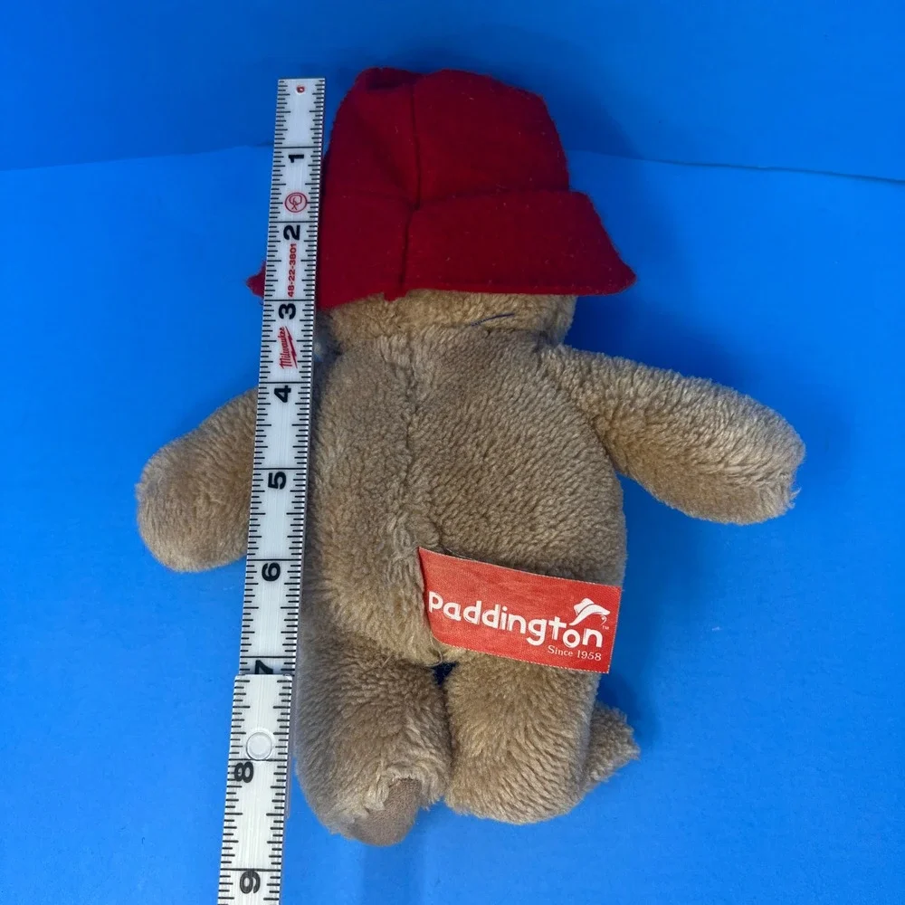 Rainbow Designs Paddington Bear 8‎ Inch Tan Red Hat PA1489 Plush Toy